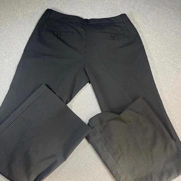 Express Woman’s Size 10 Correspondent Black and Pinstripe Dress Pants #11393 - Picture 4 of 9
